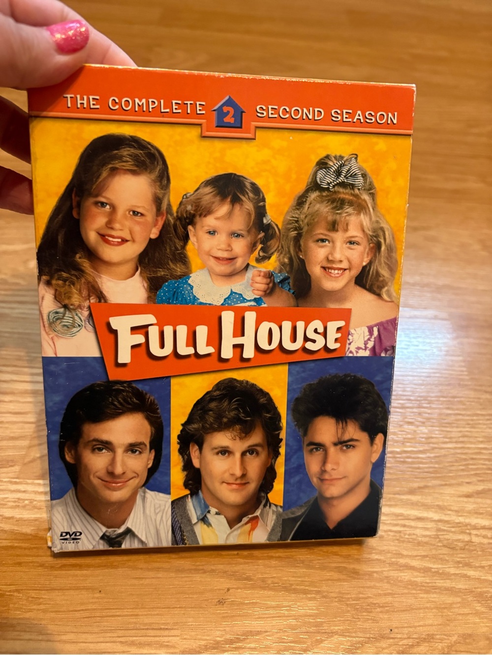 Full House The Complete Second Season DVD - Orange, Blue, Yellow